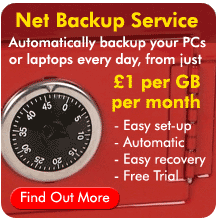 Online Backup for your important files